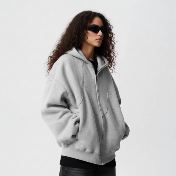 heavyweight deconstructed hoodie